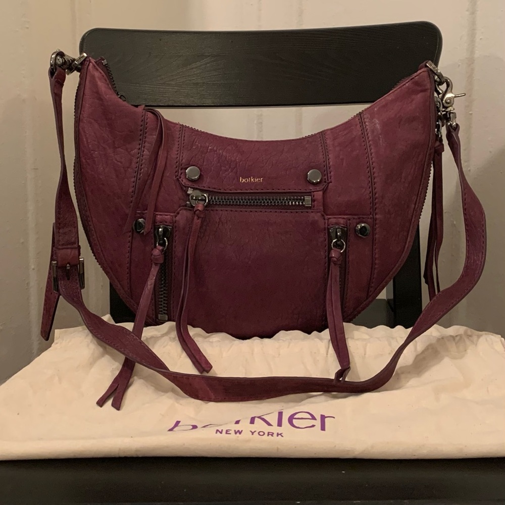 Brand New Botkier Plum Leather Hobo